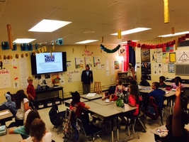 Guest Speaker in Ms. Young's Class