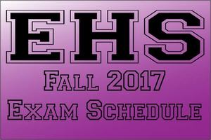 EHS Fall 2017 Exam Information