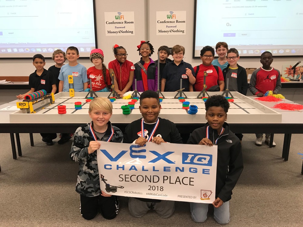 WMS Competes at VEX IQ Scrimmage