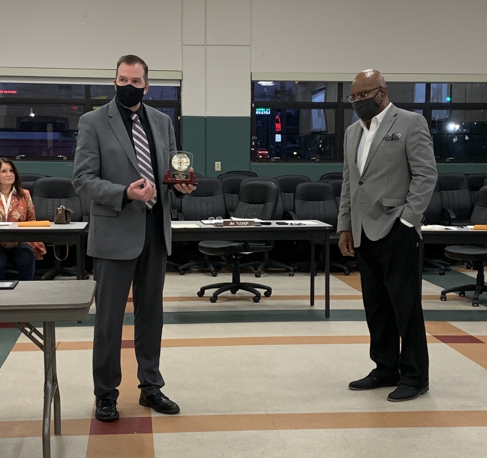 Board Member Receives Award for 30 Years of Service