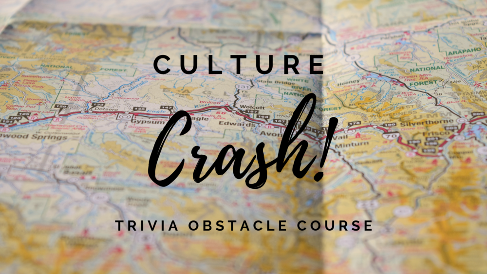 Culture CRASH! Students participate in a trivia obstacle course at WMS