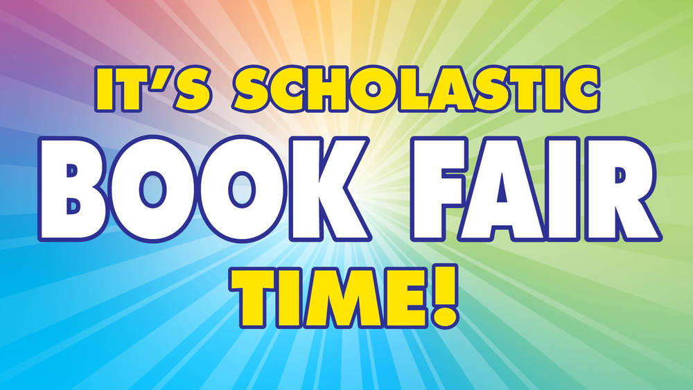 The Scholastic Book Fair is coming to WMS! Washington Middle School