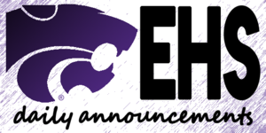 Daily Announcements for 11/6/19