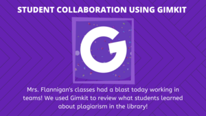 WMS Students Collaborate Using Gimkit!