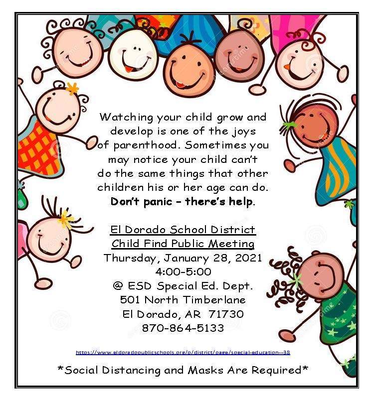 SPED Child Find Meeting