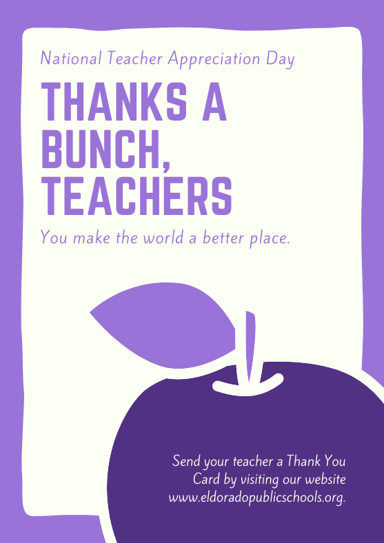 teacher appreciation