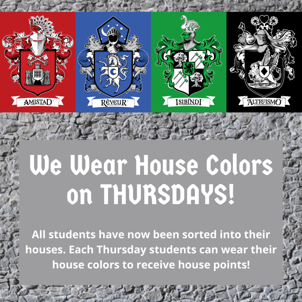 House Colors on Thursdays!