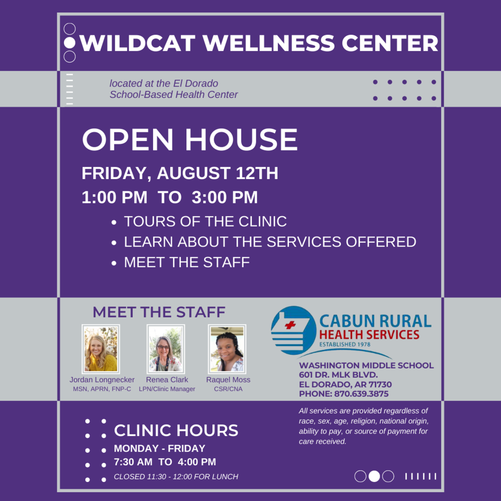wildcat wellness center open house