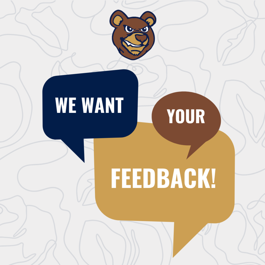yocum bear - we want your feedback