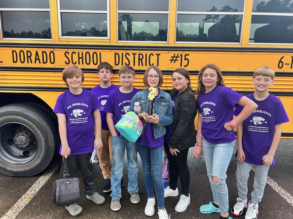 5th Grade Quiz Bowl won 2nd place in the competition today