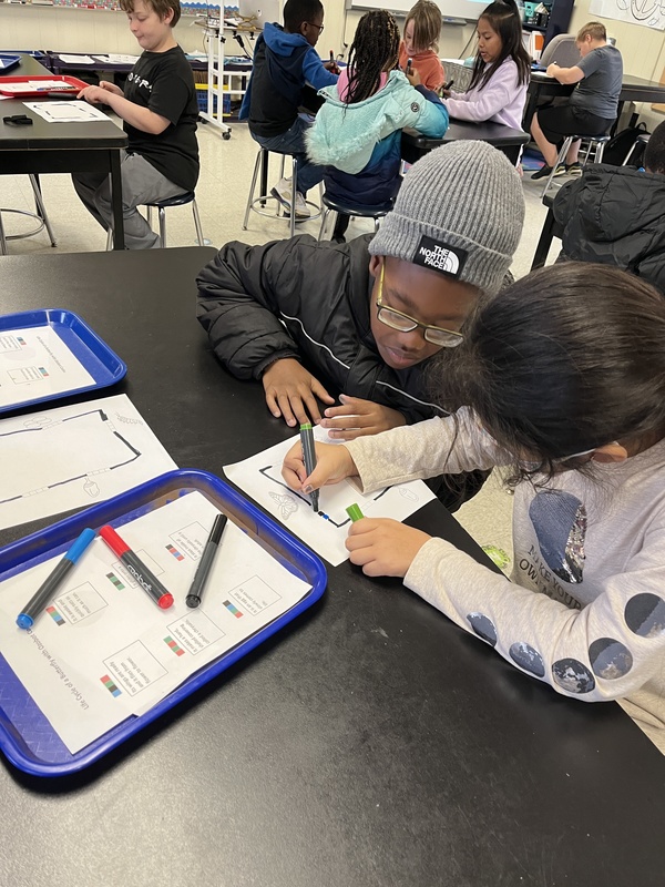 Ozobot Science  Pond Springs Elementary School